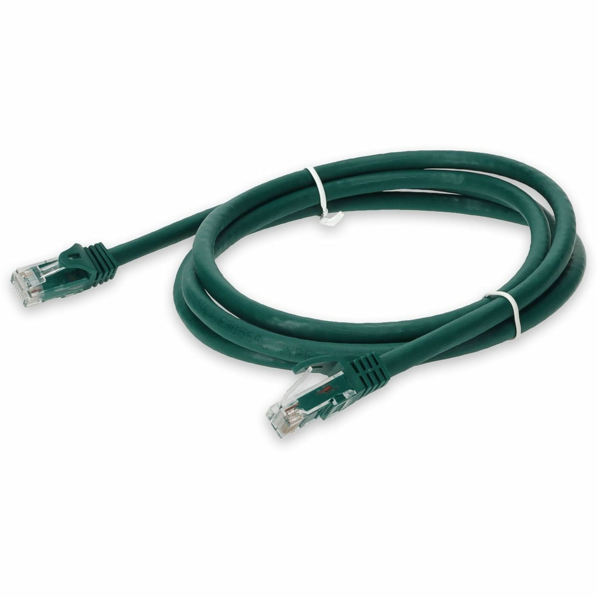 AddOn 3ft RJ-45 (Male) to RJ-45 (Male) Straight Green Cat6A UTP PVC Copper Patch Cable - ADD-3FCAT6A-GN