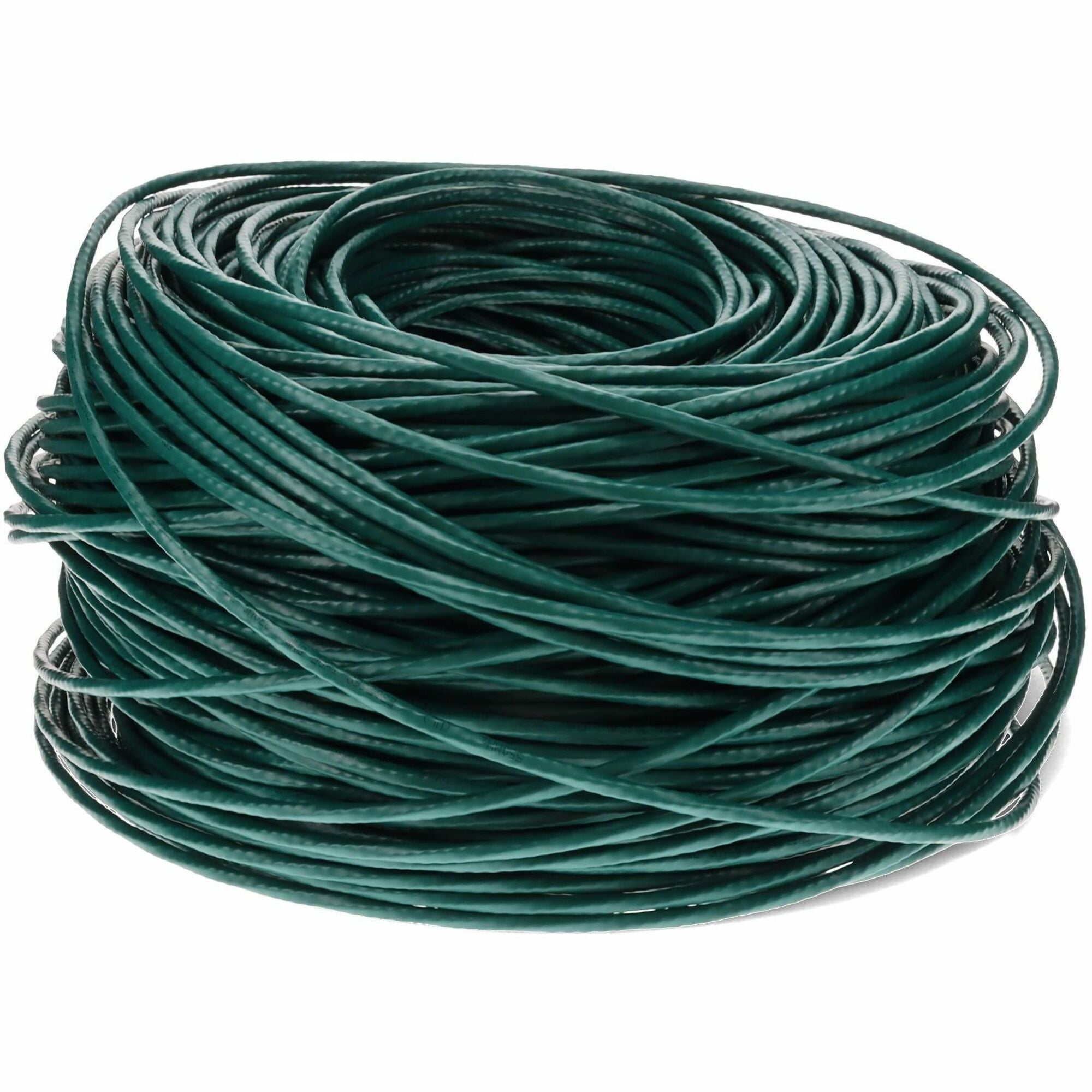 AddOn 1000ft Non-Terminated Green CAT 6 PVC Bulk Cable - ADD-CAT6BULK1K-GN