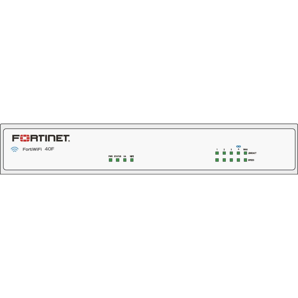 Fortinet FortiWifi FWF-40F Network Security/Firewall Appliance - FWF-40F-P-BDL-950-60