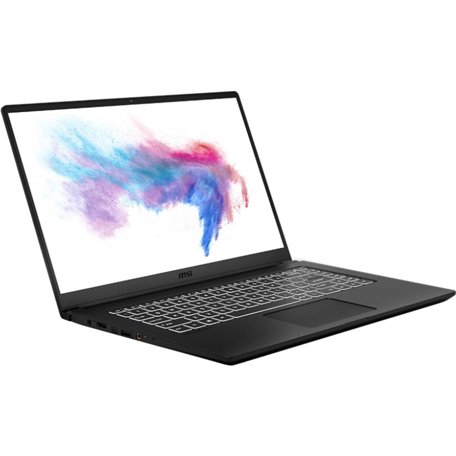 MSI Modern 15 A10M-460 15.6" Notebook - Full HD - 1920 x 1080 - Intel Core i3 10th Gen i3-10110U 2.10 GHz - 8 GB Total RAM - 512 GB SSD - Carbon Gray - MODERN15460