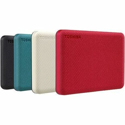 Toshiba Canvio Advance HDTCA10XG3AA 1 TB Portable Hard Drive - External - Green - HDTCA10XG3AA