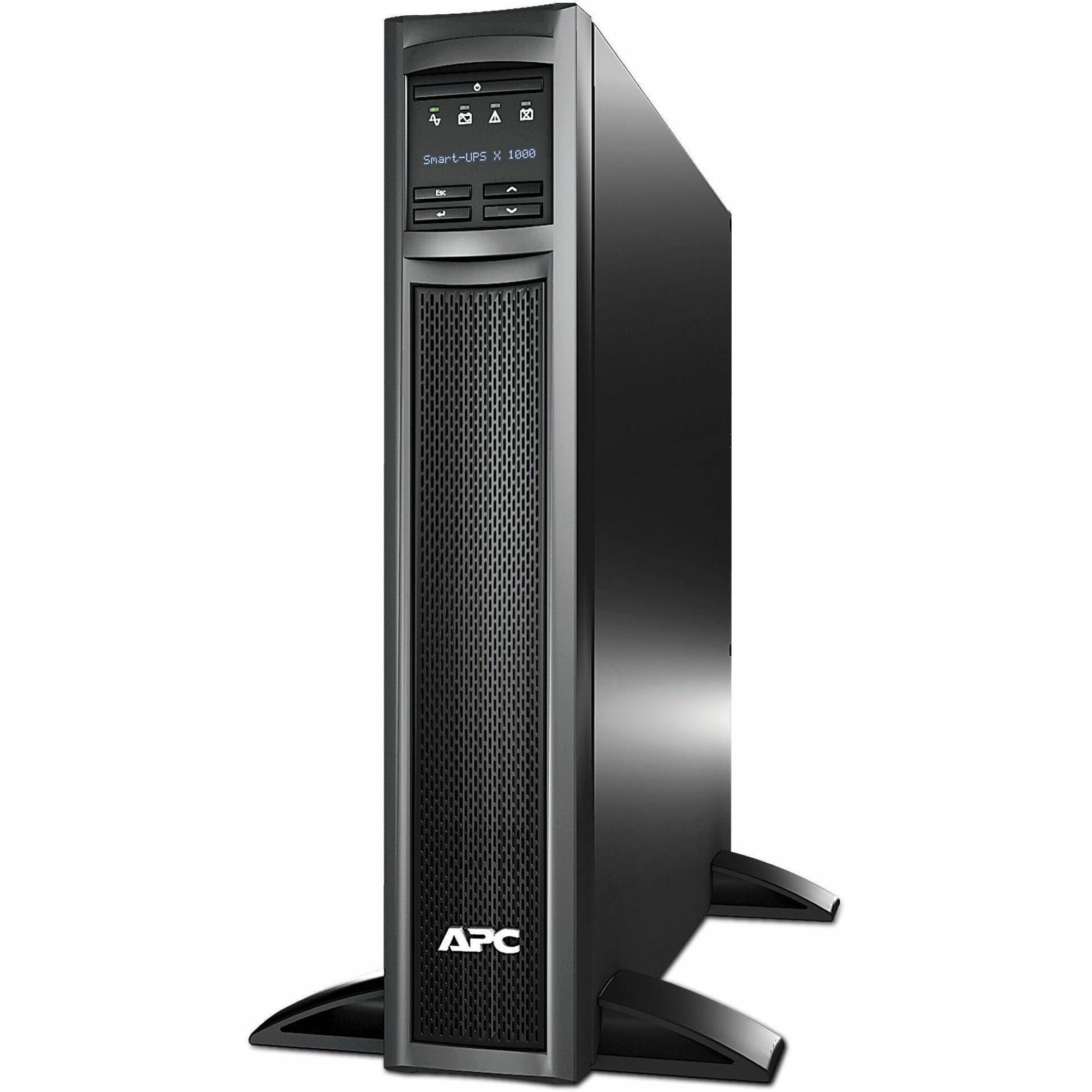 APC Smart-UPS X, Line Interactive, 1000VA, Rack/tower convertible 2U, 120V, 8x 5-15R NEMA, SmartConnect port, Extended runtime - SMX1000C