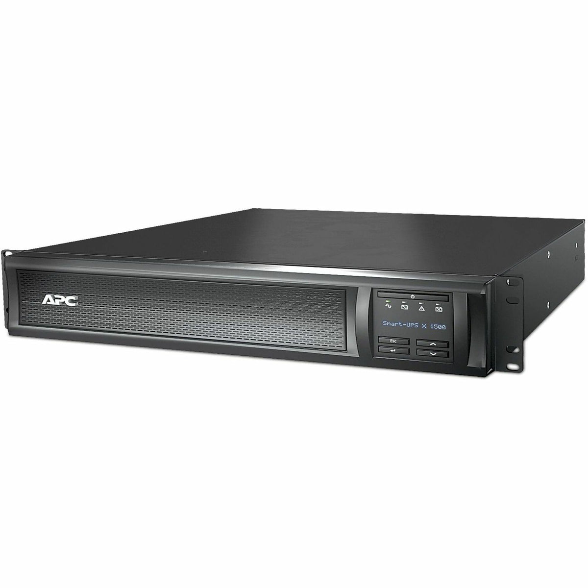APC Smart-UPS X, Line Interactive, 1500VA, Rack/tower convertible 2U, 120V, 8x 5-15R NEMA, SmartConnect port, Extended runtime - SMX1500RM2UC