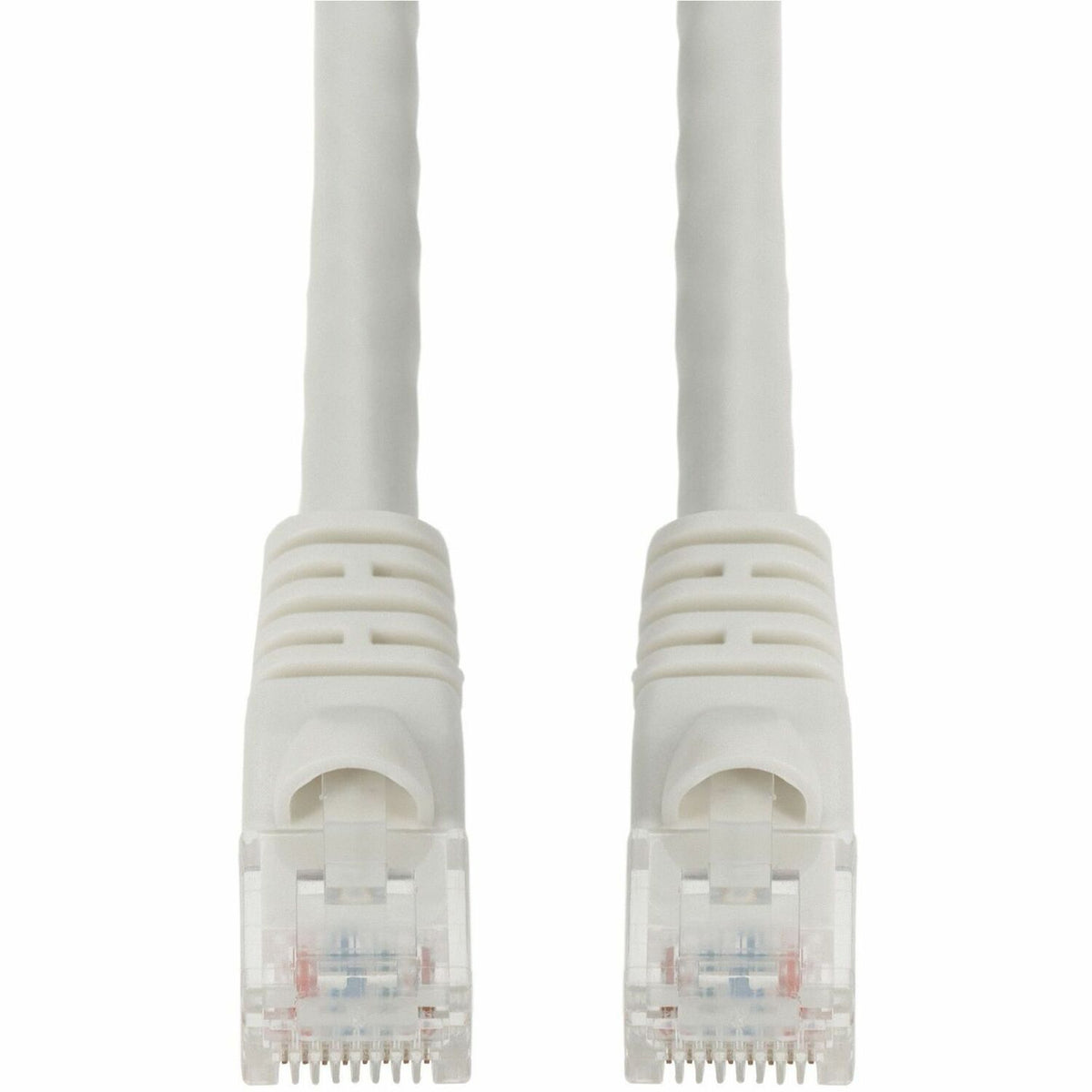 AddOn 40ft White CAT 6 PVC Ethernet Cable Snagless Bubble Boot RJ-45 M/M - ADD-40FCAT6-WE