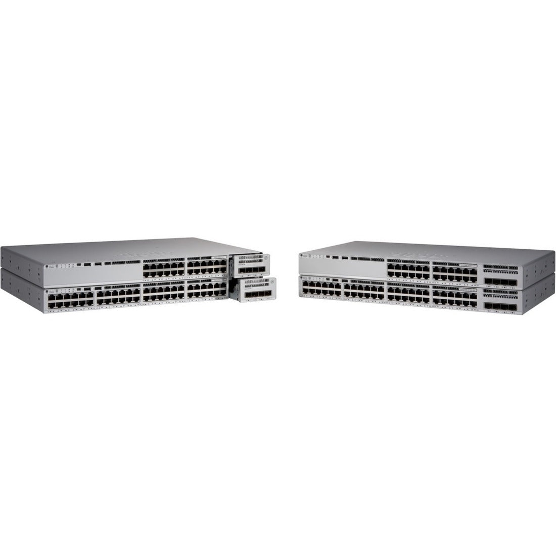 Cisco Catalyst 9200L 48-port Partial PoE+ 4x10G Uplink Switch, Network Essentials - C9200L-48PL-4X-E