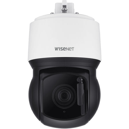 Wisenet XNP-9300RW 8 Megapixel Outdoor 4K Network Camera - Color - Dome - White, Black - XNP-9300RW