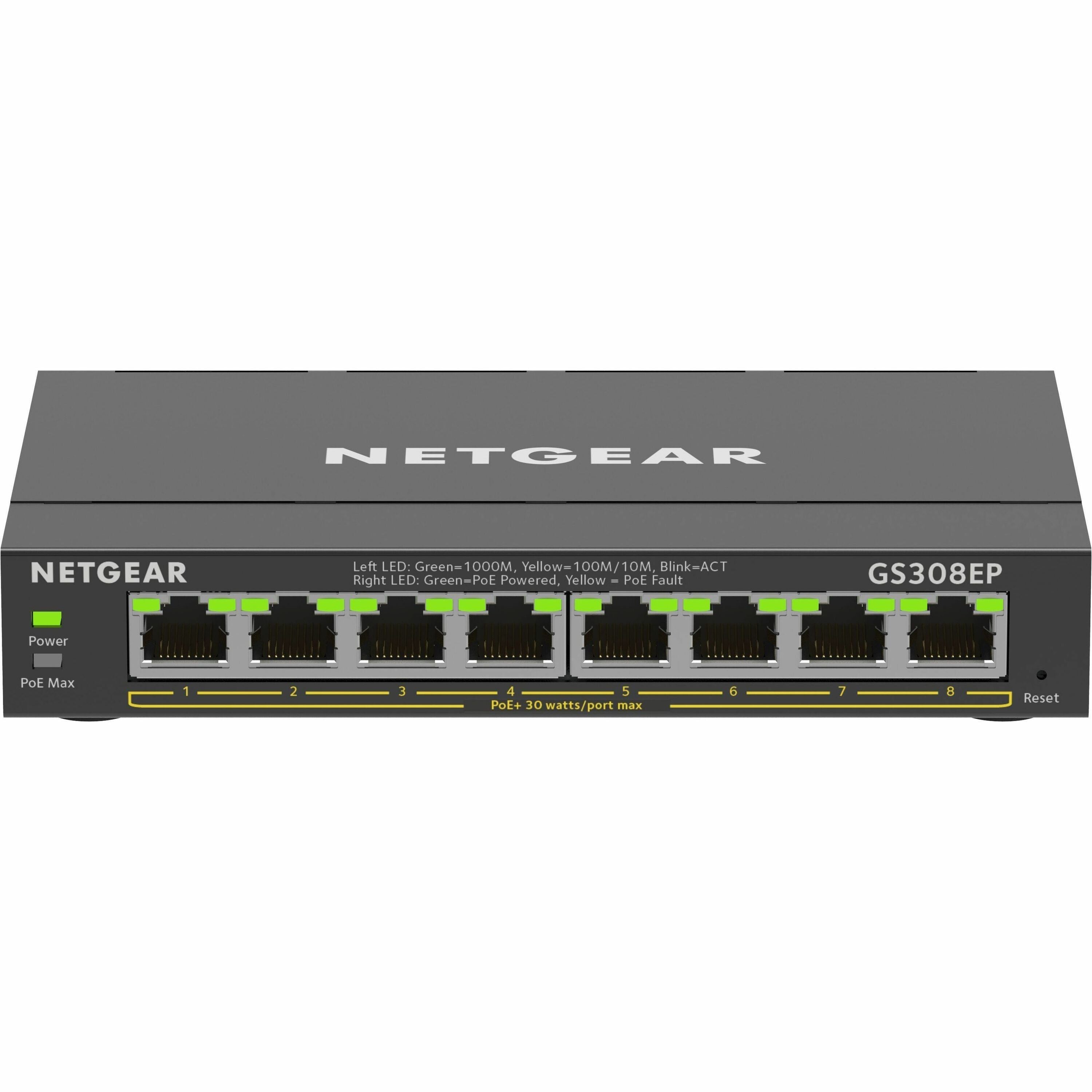 Netgear Business GS308EP Ethernet Switch - GS308EP-100NAS