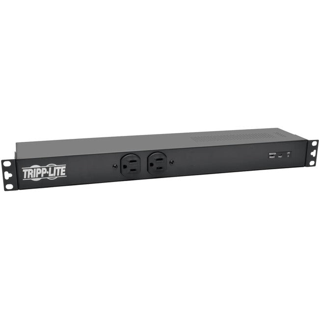 Tripp Lite by Eaton 2kW 100-127V Single-Phase Basic PDU with ISOBAR Surge Protection - 3840 Joules, 14 Outlets, L5-20P Input (5-20P Adapter), 6 ft. Cord, 1U - PDUH20-ISO6