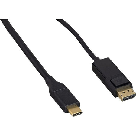ENET USB 3.1C Male To DisplayPort Male w/Latches4K 60Hz Black Cable 6FT - USB3.1CM-DPM-6F
