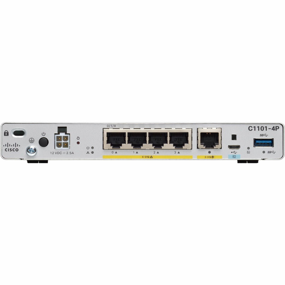 Cisco C1101-4P Router - C1101-4P-RF