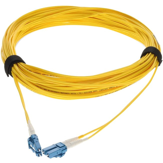 AddOn Fiber Optic Duplex Patch Network Cable - ADD-LC-LC-20M9SMF-TAA