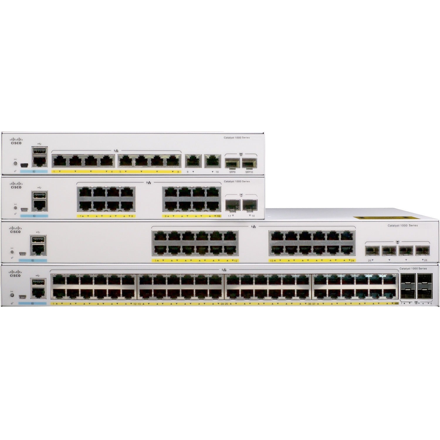 Cisco Catalyst 1000-24T-4X-L Switch - C1000FE-24T-4G-L