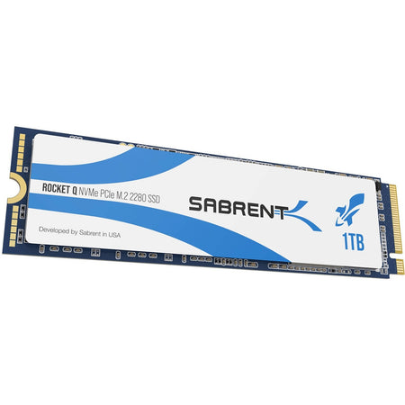 Sabrent Rocket Q SB-RKTQ-1TB 1 TB Solid State Drive - M.2 2280 Internal - PCI Express NVMe (PCI Express NVMe 3.0 x4) - SB-RKTQ-1TB