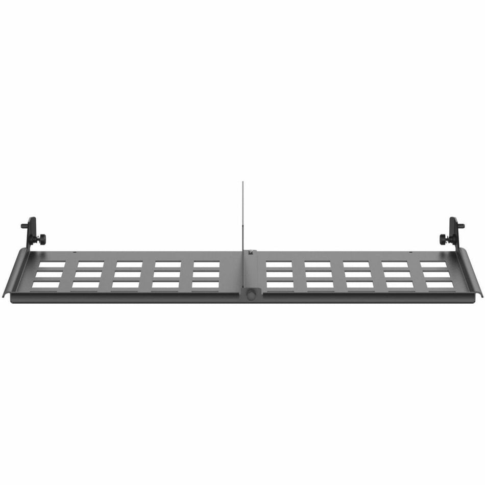 Panduit HD Flex Enclosure Trunk Slack Plate 2RU, Black - FLEX-PLATE2U