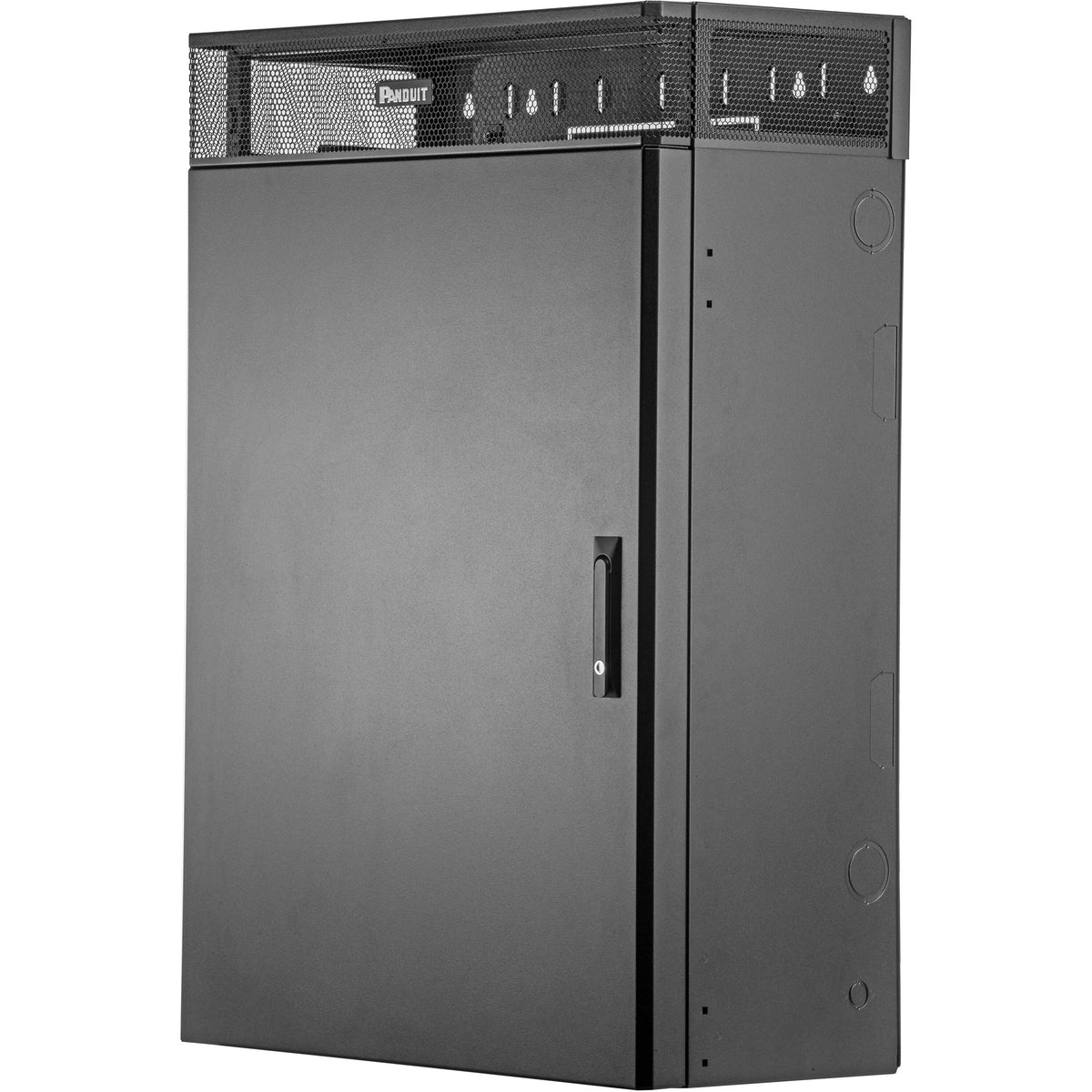 PanZone TrueEdge Vertical Wall Mount Enclosure, 6RU, Black - WME6BL