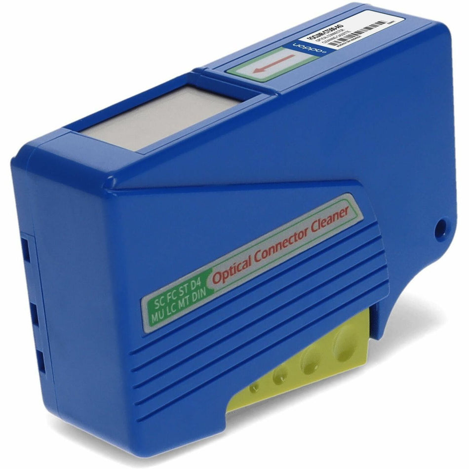 AddOn Optical Connector Cleaning Cassette for FC/SC/LC/ST/MU/D4/DIN/UPC and APC connectors (500 uses) - FOCLNR-CT500-AO