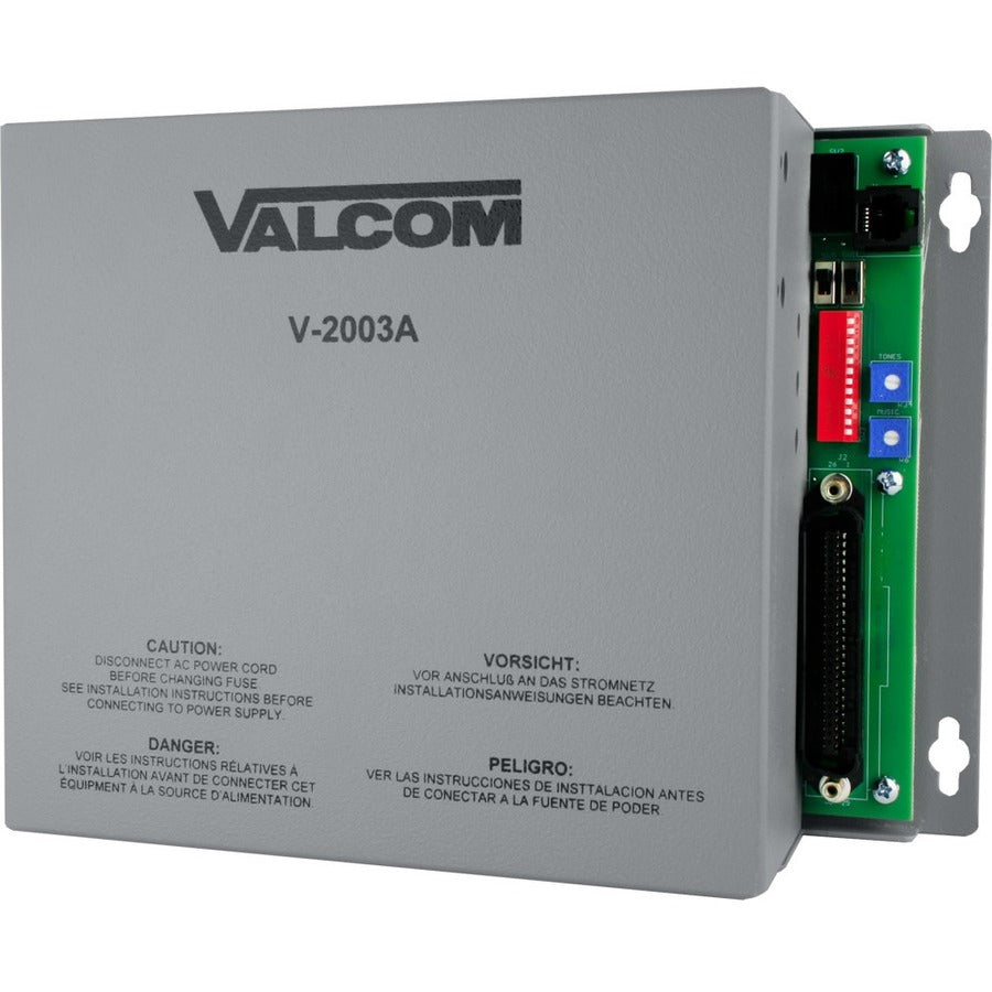 Valcom 3 Zone, One-Way, Page Control with Power - V-2003A