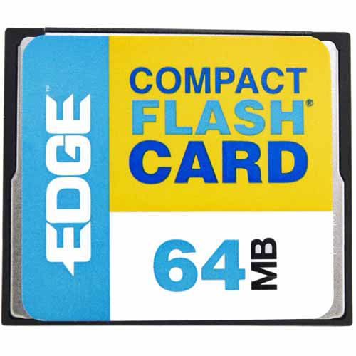 EDGE Tech 64MB Digital Media CompactFlash Card - PE179441