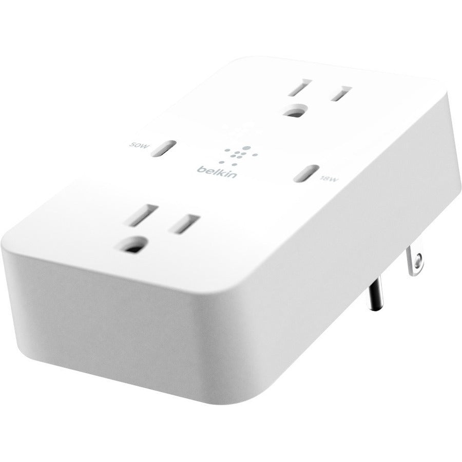 Belkin BoostCharge GaN Wall Plate - WCZ001DQWH