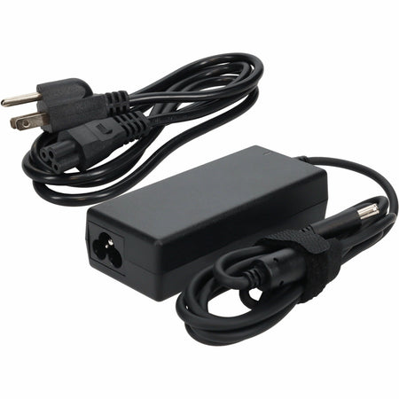 AddOn Dell HA45NM140 Compatible 45W 19.5V at 2.31A Black 4.5 mm x 3.0 mm Laptop Power Adapter and Cable - HA45NM140-AA