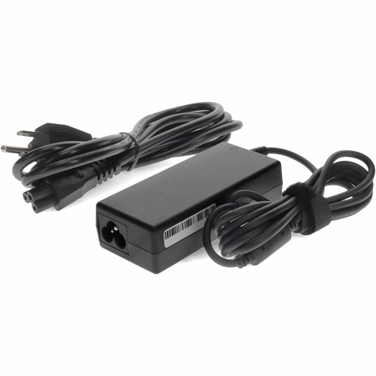 AddOn Dell HA45NM140 Compatible 45W 19.5V at 2.31A Black 4.5 mm x 3.0 mm Laptop Power Adapter and Cable - HA45NM140-AA