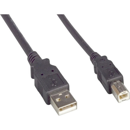 ENET USB 2.0 A Male to B Male 10FT Black Cable - USB2.0MAMB-10F