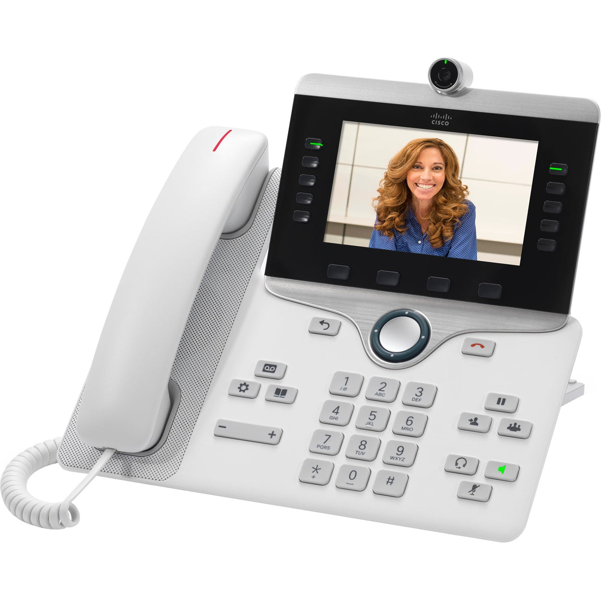 Cisco 8865 IP Phone - Refurbished - Corded/Cordless - Corded/Cordless - Wi-Fi, Bluetooth - Wall Mountable, Desktop - CP-8865-3PWNAK9-RF