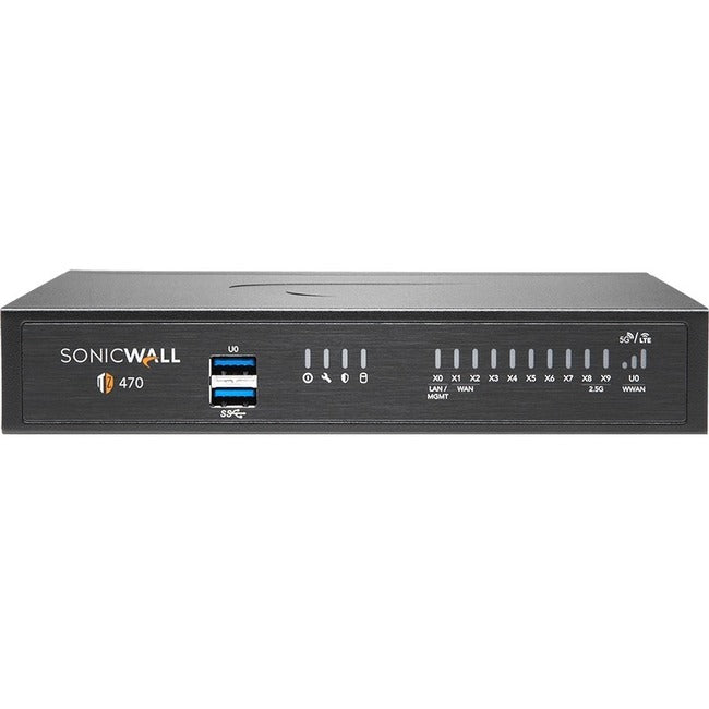 SonicWall TZ470 Network Security/Firewall Appliance - 02-SSC-6796