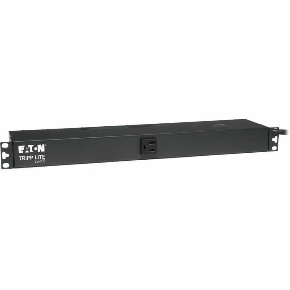 Tripp Lite by Eaton PDU 1.8kW 120V Single-Phase Basic PDU - 13 NEMA 5-15R Outlets 5-15P Input 6 ft. Cord 1U Rack-Mount - PDU121506