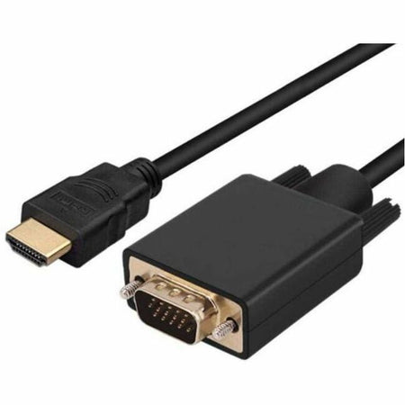 Axiom High Speed HDMI Male To VGA Male Active Cable 6ft - HDMIMVGAM06-AX