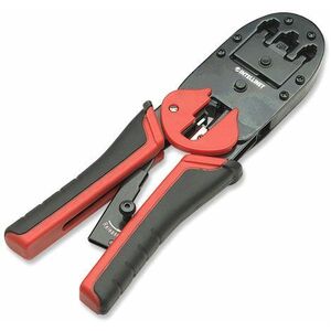 Universal Modular Plug Crimping Tool, For RJ45, RJ12 and RJ11 modular plugs - 211048
