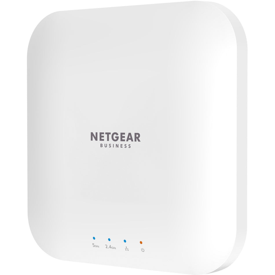 Netgear WAX214 Dual Band IEEE 802.11 a/b/g/n/ac/ax/e 1.76 Gbit/s Wireless Access Point - Indoor - WAX214PA-100NAS