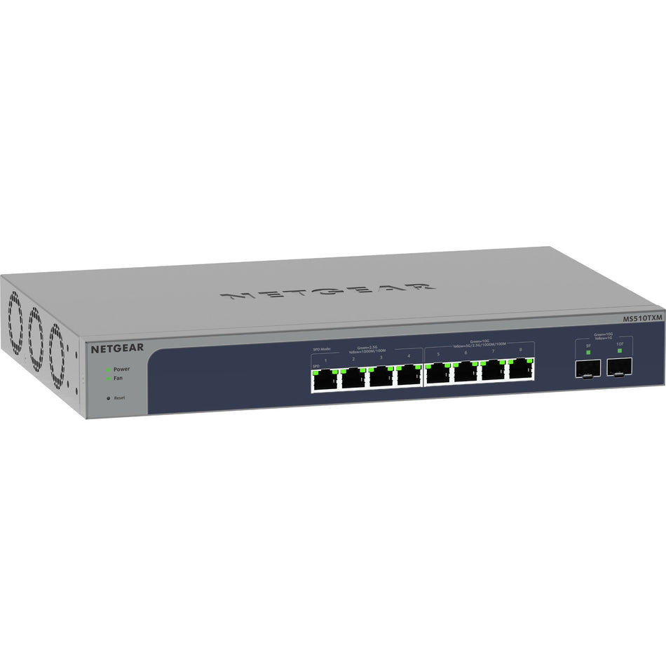 Netgear MS510TXUP Ethernet Switch - MS510TXUP-100NAS