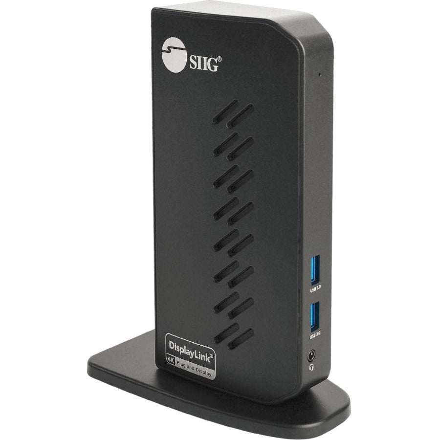 SIIG USB 3.0 Dual Head Full HD 1080p HDMI Video Docking Station - JU-DK0L11-S1