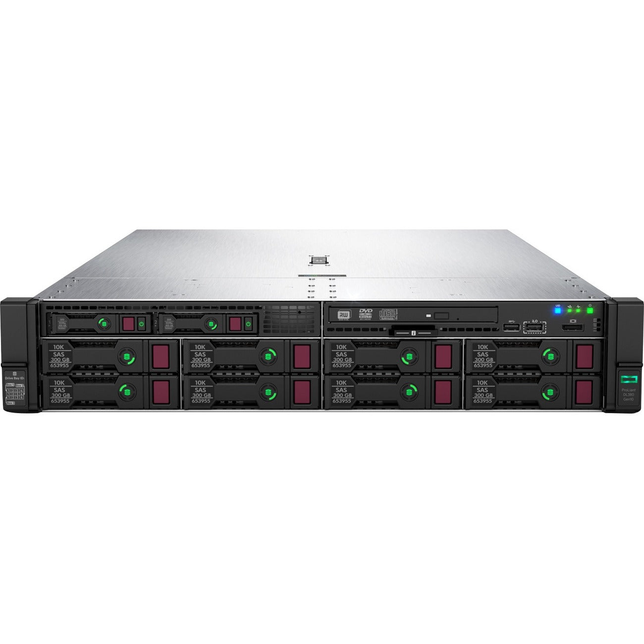 HPE ProLiant DL380 G10 2U Rack Server - 1 x Intel Xeon Silver 4215R 3.20 GHz - 32 GB RAM - Serial ATA Controller - P40425-B21