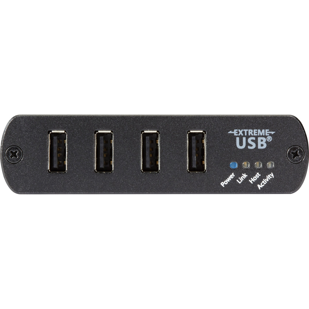 Emerald&reg; KVM-Over-IP Switchable Extender Receiver - LAN, (4) USB Type A, (1) RJ45, 4-Port, 100m - EMD100USB-R