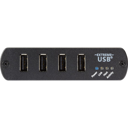 Emerald&reg; KVM-Over-IP Switchable Extender Receiver - LAN, (4) USB Type A, (1) RJ45, 4-Port, 100m - EMD100USB-R