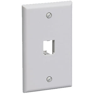 PANDUIT 1 Socket Mini-Com Classic Faceplate - CFP1IW