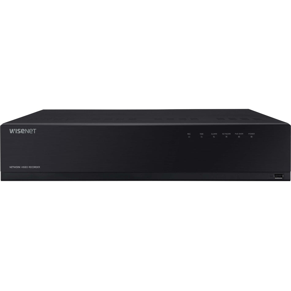 Wisenet 16 Channel WAVE PoE+ NVR - 18 TB HDD - WRN-1610S-18TB