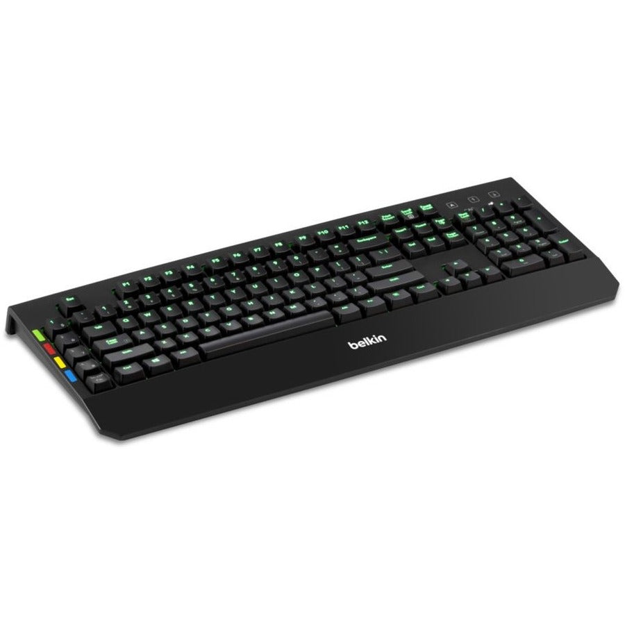 Belkin Cybersecurity and Secure KVM Remote Control with Integrated Keyboard - F1DN008KBD