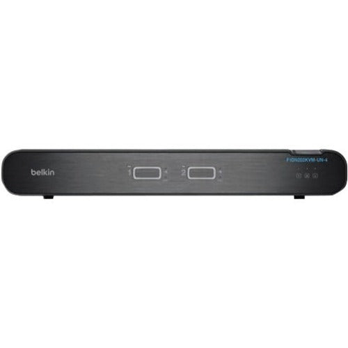 Belkin Universal 2nd Gen Secure KVM Switch, 2-Port Dual Head w/CAC - F1DN202KVM-UN-4
