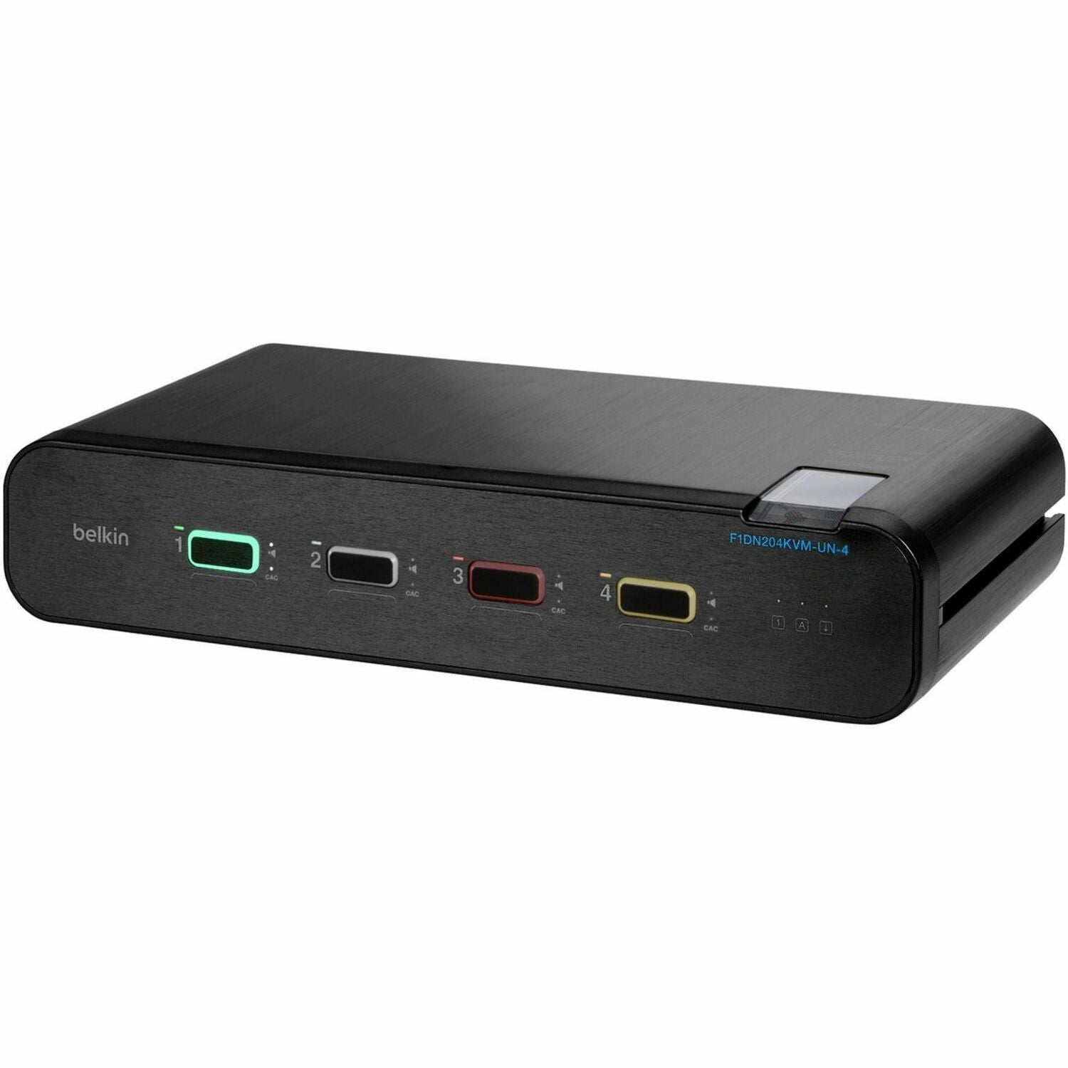 Belkin Universal 2nd Gen Secure KVM Switch, 4-Port Dual Head w/ CAC - F1DN204KVM-UN-4