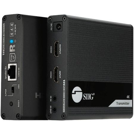 SIIG ipcolor 4K HDMI 2.0 Extender with IR, HDR and ARC - CE-H26L11-S1