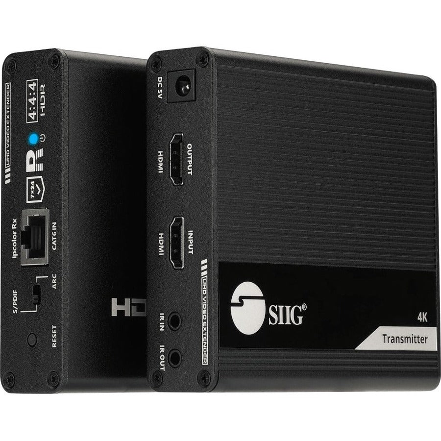 SIIG ipcolor 4K HDMI Extender Daisy Chain Transmission Kit - 230ft - CE-H26M11-S1