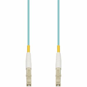 AddOn 2m LC to LC Aqua OM4 Simplex OFNR (Riser-Rated) Fiber Patch Cable - ADD-LC-LC-2MS5OM4