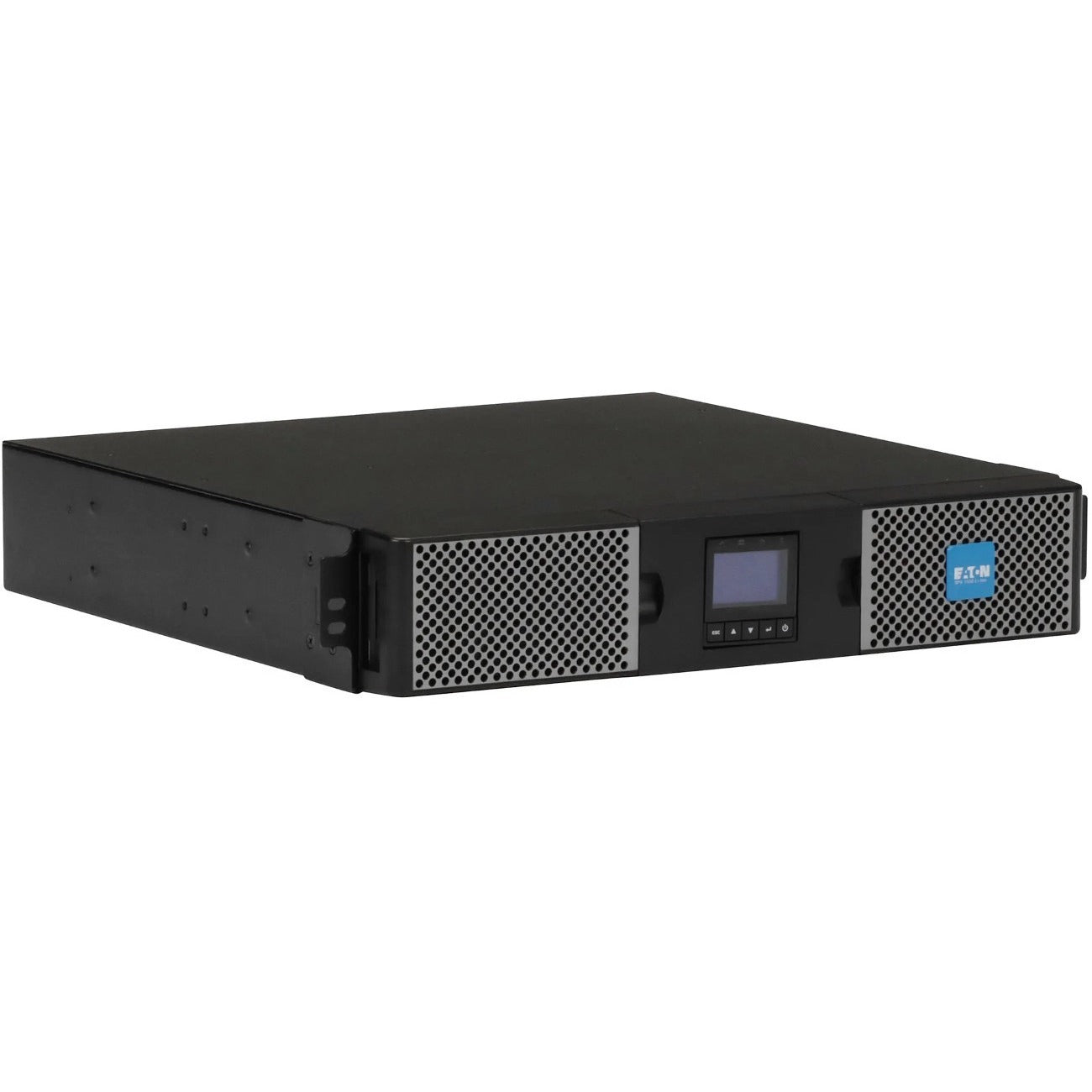 Eaton 9PX 1500VA 1350W 120V Online Double-Conversion UPS - 5-15P, 8x 5-15R Outlets, Lithium-ion Battery, Cybersecure Network Card, 2U Rack/Tower - 9PX1500RTN-L