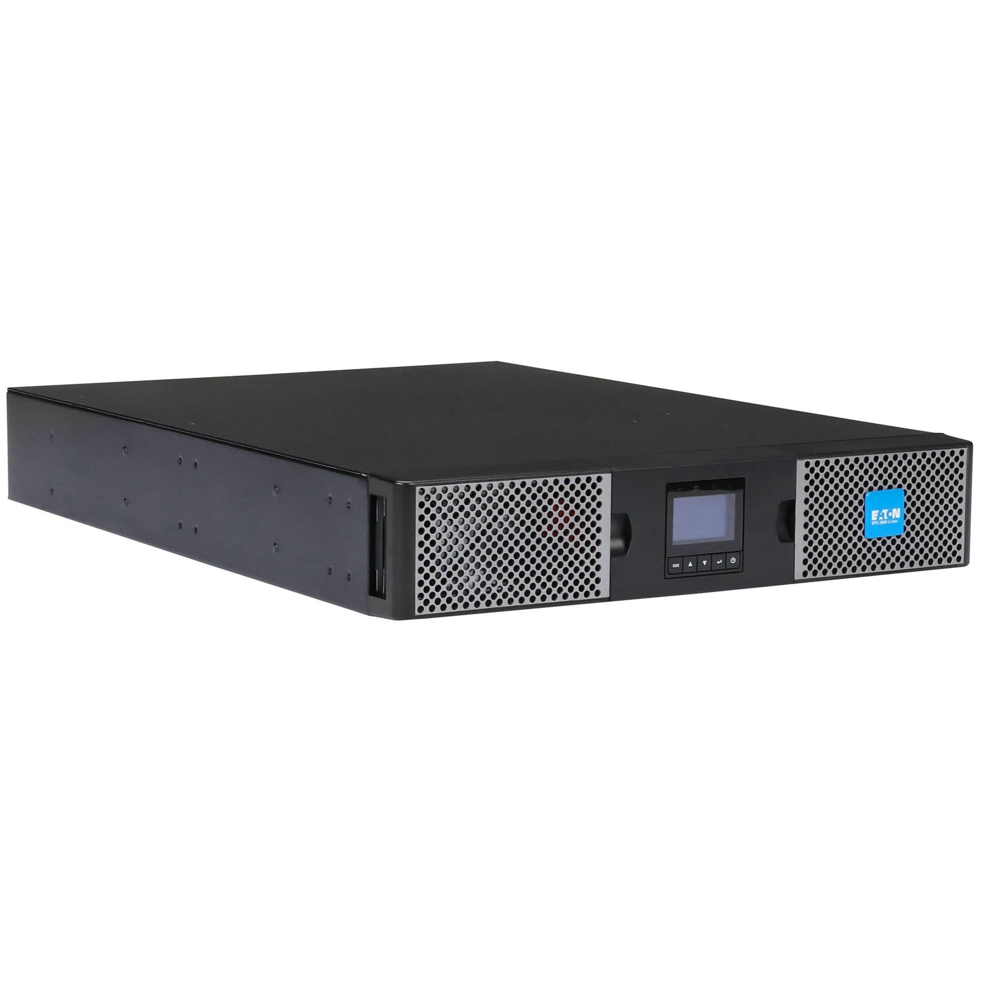 Eaton 9PX 2000VA 1800W 120V Online Double-Conversion UPS - 5-20P, 6x 5-20R, 1 L5-20R Outlets, Lithium-ion Battery, Cybersecure Network Card Option, 2U Rack/Tower - 9PX2000RT-L
