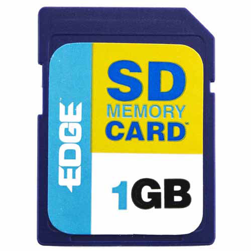 EDGE Tech 1GB Digital Media Secure Digital Card - PE197230