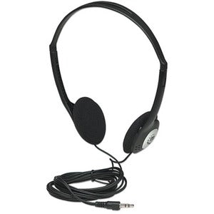 Manhattan Lightweight Stereo Headphones with Cushioned Earpads - 177481