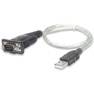 Manhattan USB to 1 Serial Device Converter, Retail Pkg. - 205146